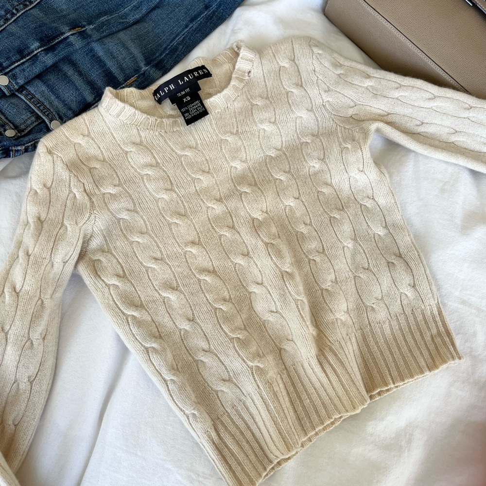 Ralph Lauren 100% cashmere sweater